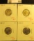 4 BU Roosevelt Dimes, 1982-P, 1982-D, 1983-P & 1983-D, all are from BU rolls, hard to find, no Mint