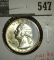 1953-D Washington Quarter, BU, MS63 value $10, MS65 value $40