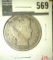 1905-S Barber Half Dollar, VG, value $19