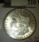 1886 Morgan Dollar, BU, value MS63 $65, MS65 $165