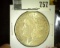 1921-S Morgan Dollar, AU, value $34