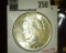 1922 Peace Dollar, BU, value MS63 $40, MS64 $55