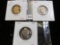 3 Proof Jefferson Nickels, 1969-S, 1973-S & 1981-S type 2, group value $10