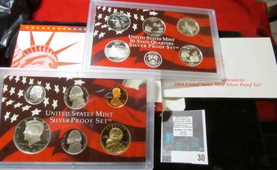 2004 S Silver U.S. Proof Set, original as issued.