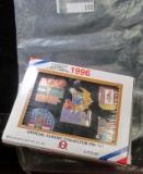 5 piece set of 1996 Olympics (Atlanta) collector pins in original packaging