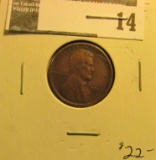 1914 S Lincoln Cent, Fine.