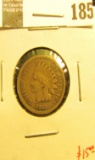 1860 Indian Head Cent, VG, value $15