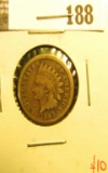 1863 Indian Head Cent, G, value $10