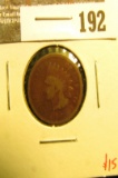 1865 Indian Head Cent, G, value $15