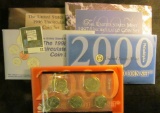 1996 (with W Dime), 1997, 1998, & 2000 P & D U.S. Mint Sets in original envelopes. ($11.38 face valu