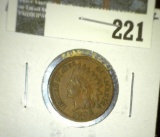 1898 Indian Head Cent, VF, value $8