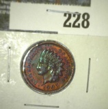 1905 Indian Head Cent, XF toned, value $10
