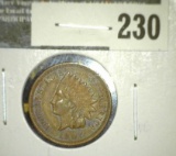 1907 Indian Head Cent, XF, value $10