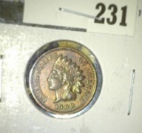 1908 Indian Head Cent, XF, value $10