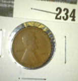 1909 VDB Lincoln Cent, VF, value $18