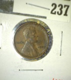 1909 Lincoln Cent, XF+, value $8
