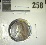 1922-D Lincoln Cent, F, value $25