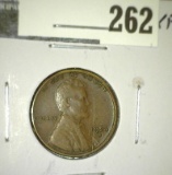 1924-S Lincoln Cent, XF, value $20