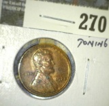 1928-D Lincoln Cent, BU MS63BN toning, condition rarity! value $75