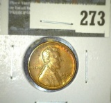 1929-S Lincoln Cent, AU, value $14