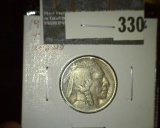 1913 Buffalo Nickel, Type 1 (mound), VG, value $15