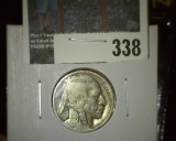 1917-D Buffalo Nickel, G, value $18