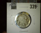 1917-S Buffalo Nickel, better date!, VG, value $40