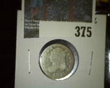 1821 Bust Dime, AG, clear date, G value $35