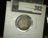 1835 Bust Dime, G, value $25