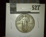 1925 Standing Liberty Quarter, VF, value $20