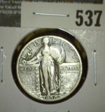 1930 Standing Liberty Quarter, F, value $9