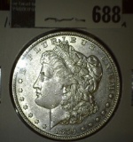 1879-O Morgan Dollar, AU, value $47