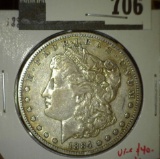 1884-S Morgan Dollar, VF/XF, VF value $40, XF value $60