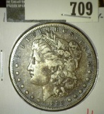 1885-S Morgan Dollar, XF, value $60