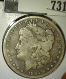 1894-S Morgan Dollar, VG/F, value $65