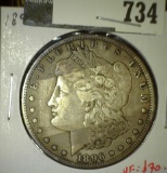 1896-S Morgan Dollar, VF/XF, VF value $70, XF value $220