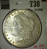 1898 Morgan Dollar, AU/BU 