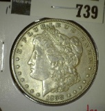 1898-O Morgan Dollar, AU, value $39