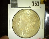 1921-S Morgan Dollar, AU, value $34