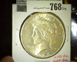 1926 Peace Dollar, BU, value MS63 $110, MS64 $140