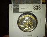 1956 Proof 90% Silver Washington Quarter, value $15