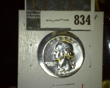 1957 Proof 90% Silver Washington Quarter, value $15