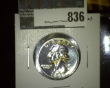 1959 Proof 90% Silver Washington Quarter, value $12