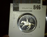 1999-S Proof 90% Silver Washington Statehood Quarter, DE, low mintage, value $30