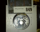 1999-S Proof 90% Silver Washington Statehood Quarter, GA, low mintage, value $30