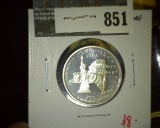 2001-S Proof 90% Silver Washington Statehood Quarter, NY, value $8