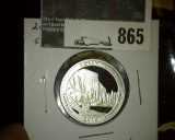 2010-S Proof 90% Silver Washington ATB (America the Beautiful) Quarter, CA, value $8
