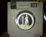 2013-S Proof 90% Silver Washington ATB Quarter, OH, value $8