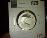 2014-S Proof 90% Silver Washington ATB Quarter, VA, value $8