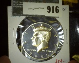 2000-S Proof 90% Silver Kennedy Half Dollar, value $14